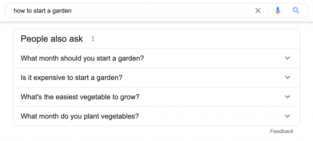 Writing for ‘People Also Ask’
